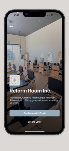 Reform Room Inc. iPhone screenshot