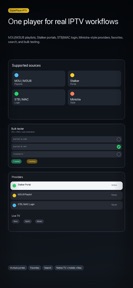 SuperPlayer IPTV Stalker STB screenshot