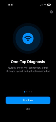 WiFi Tester iPhone screenshot