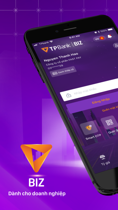TPBank Biz Screenshot