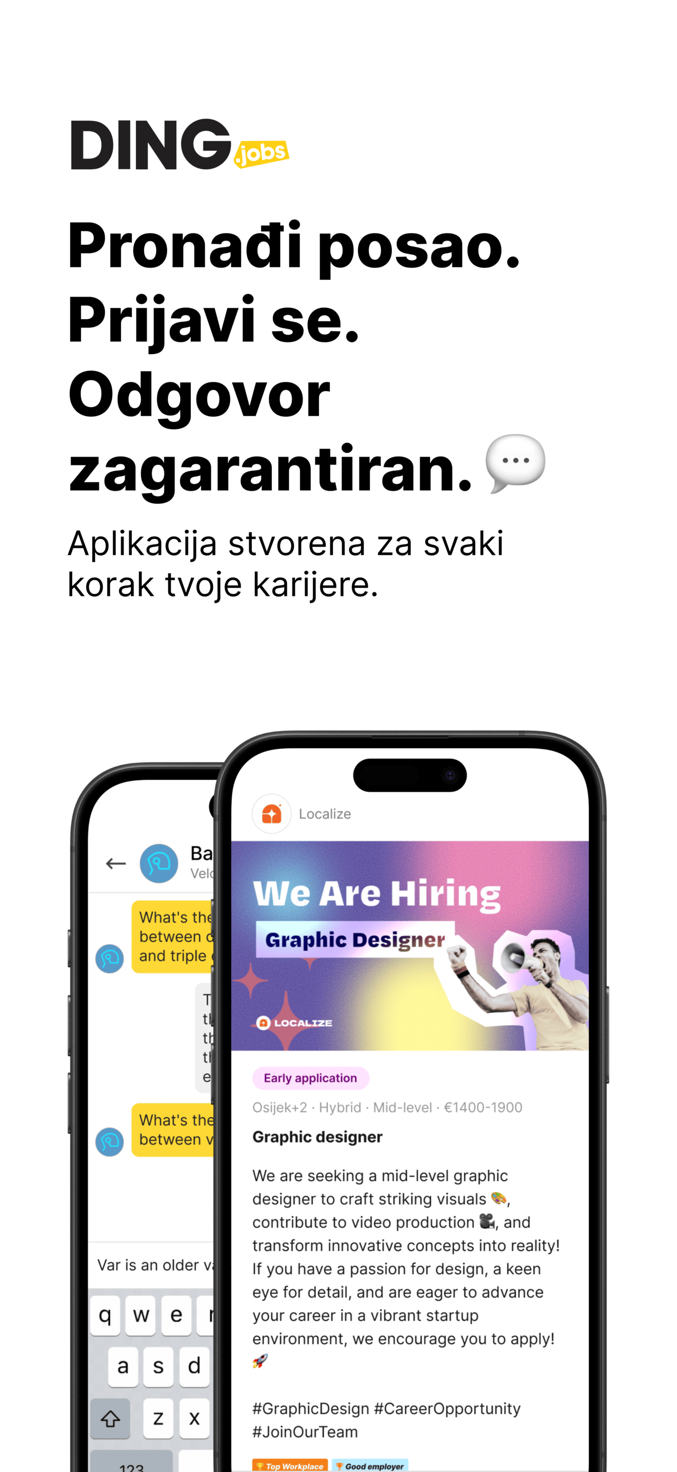 DING.jobs – Poslovi & karijere