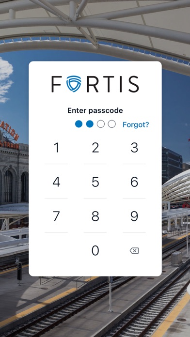 Fortis Bank Screenshot