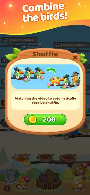 Bird Fusion: Merge and Grow screenshot 2