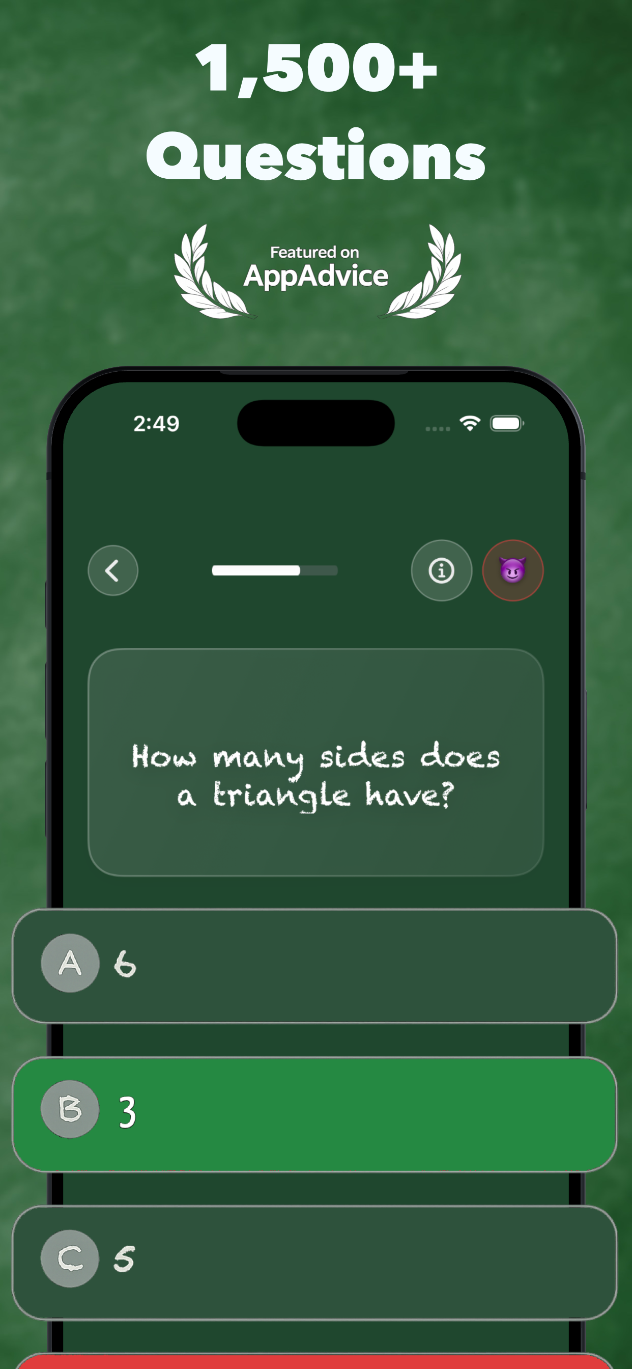 Are You Smarter than a Fifth? screenshot 3