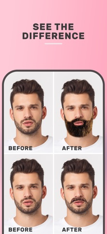 Man Hair Mustache Beard Style screenshot