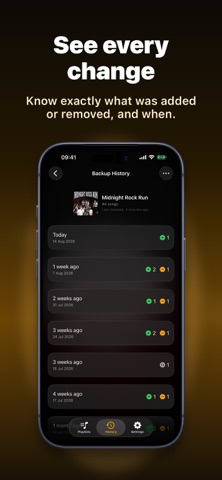 TuneWarden: Playlist Manager Screenshot 7 of 10