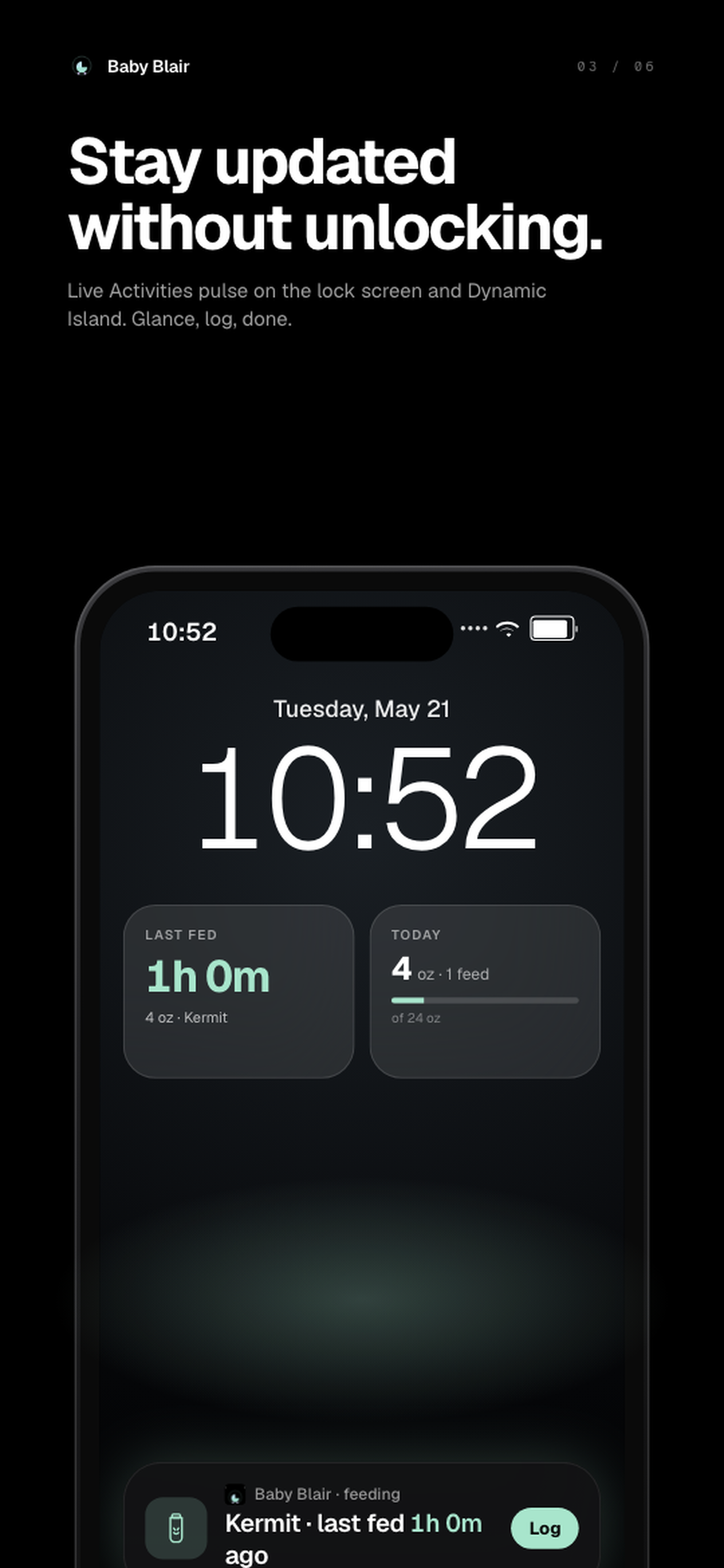 Baby Blair: Newborn Tracker