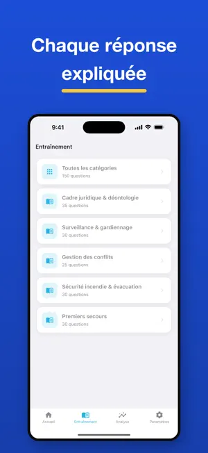 CNAPS Sécurité Quiz screenshot 3