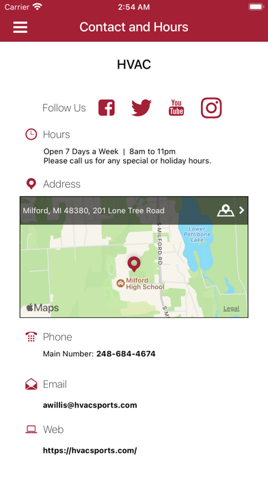 Screenshot 4 of HVAC Sports App