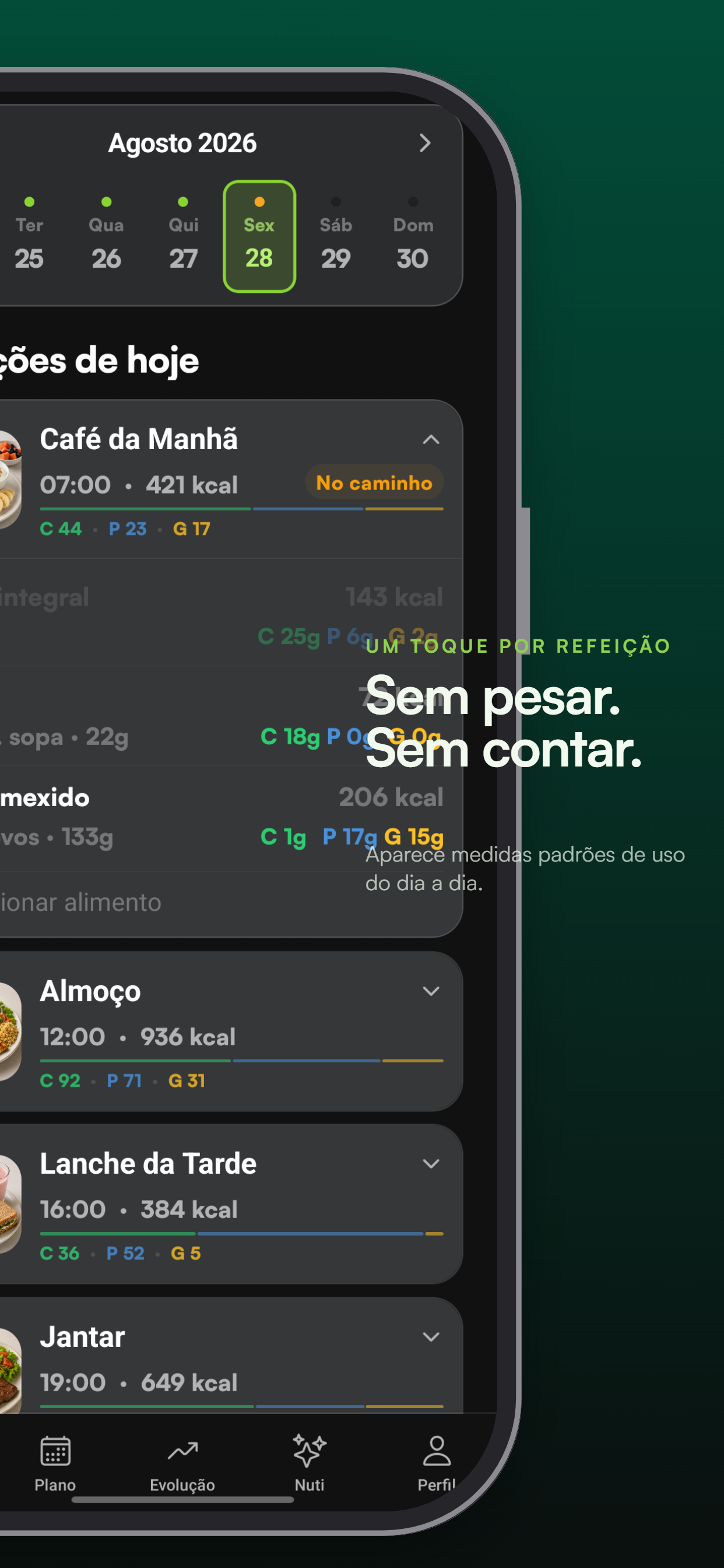 Nutrift: Plano Alimentar Dieta screenshot 3