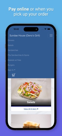 Sundae House iPhone screenshot