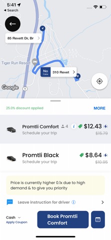 Promtli: Get a ride Screenshot 2 of 4