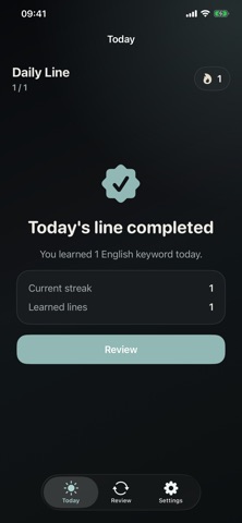OneLineEnglish Screenshot 5 of 5
