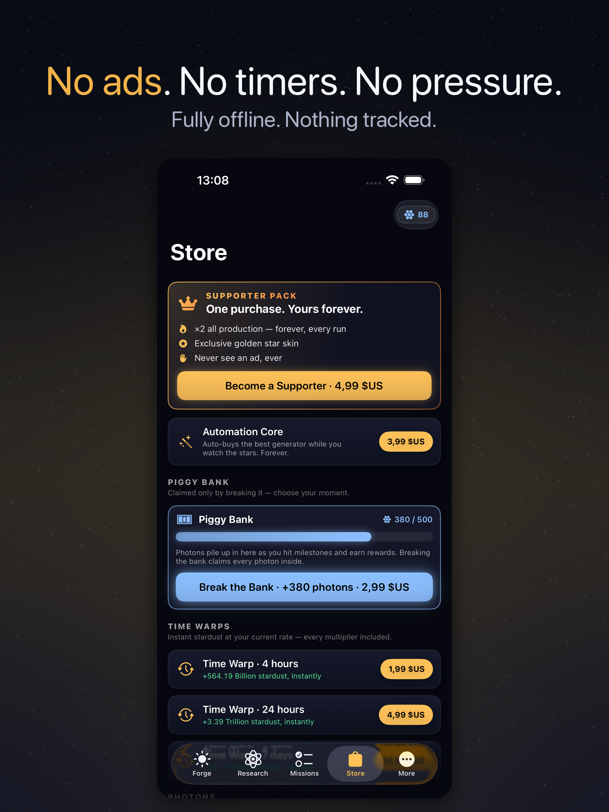 Supernova: Idle Star Forge screenshot 11