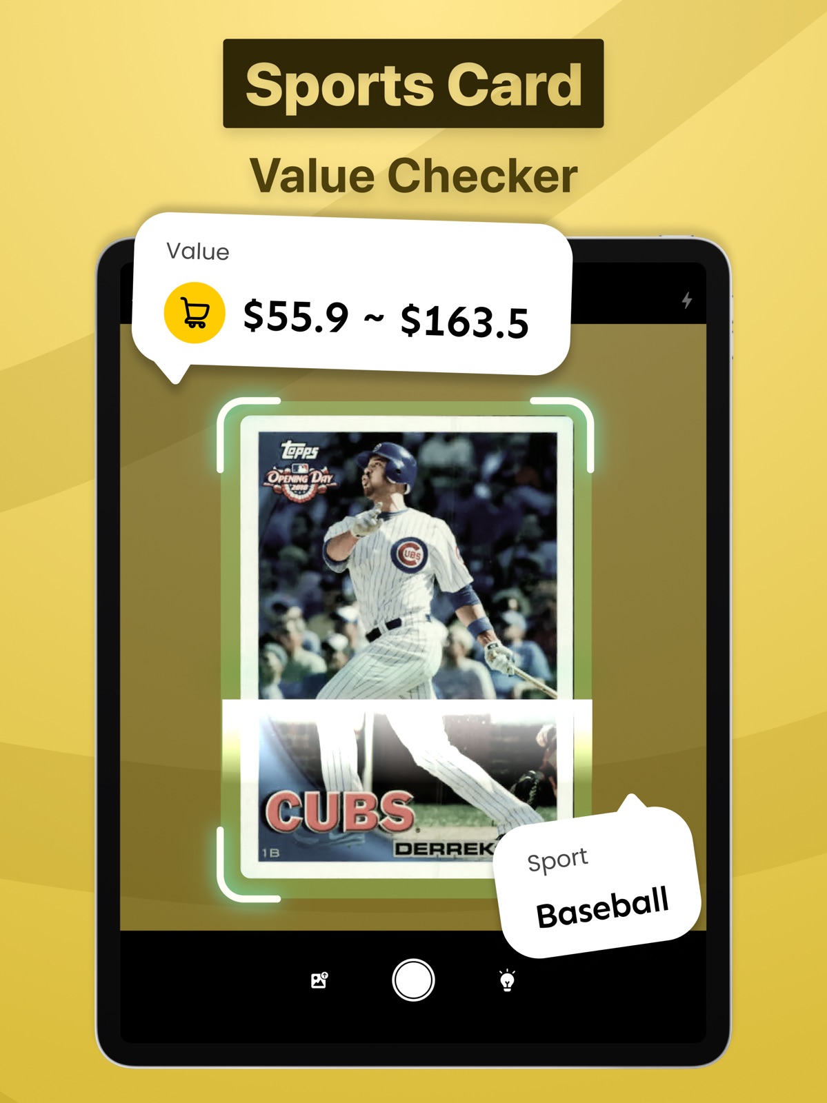 Sports Card Scanner Value ipad screenshot 2