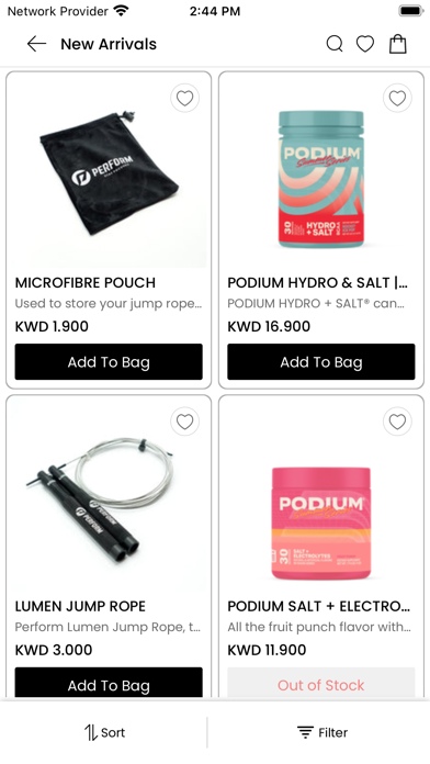 Screenshot 3 of Perform Athletics App