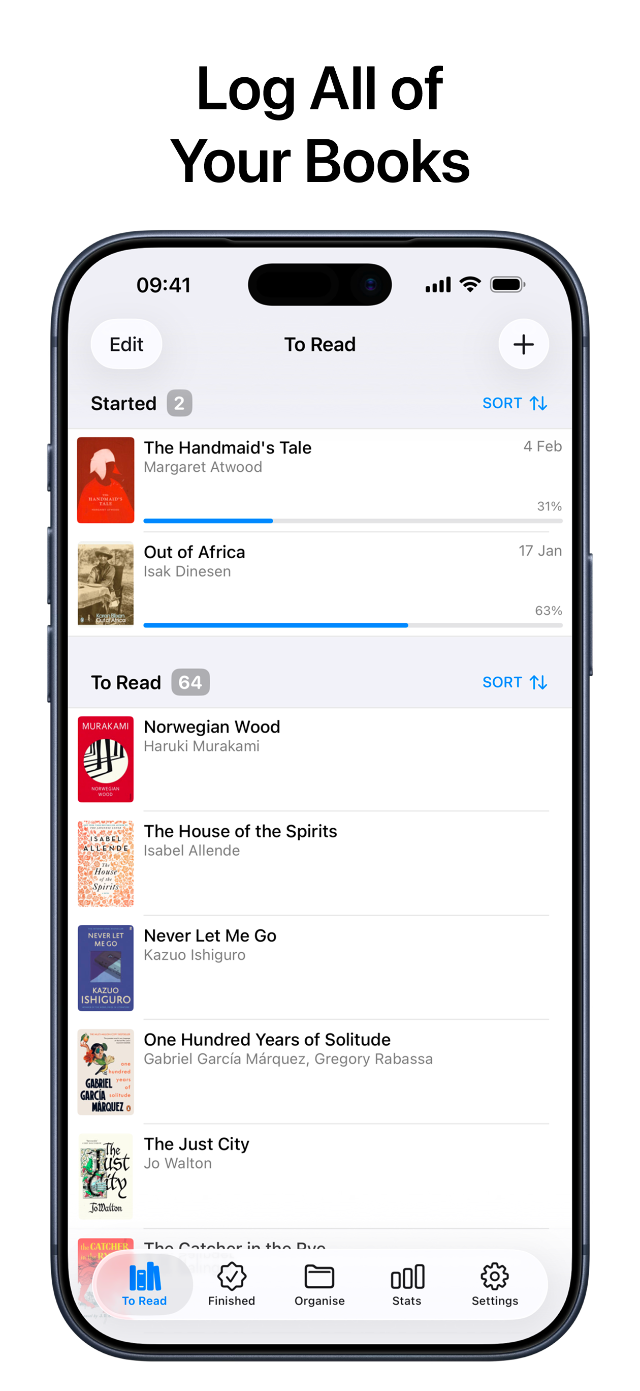 Reading List: Book Tracker