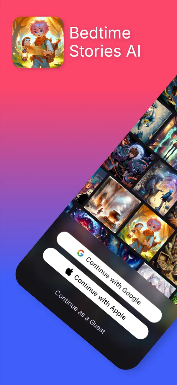 Screenshot #1 pour Bedtime Stories AI Story Maker