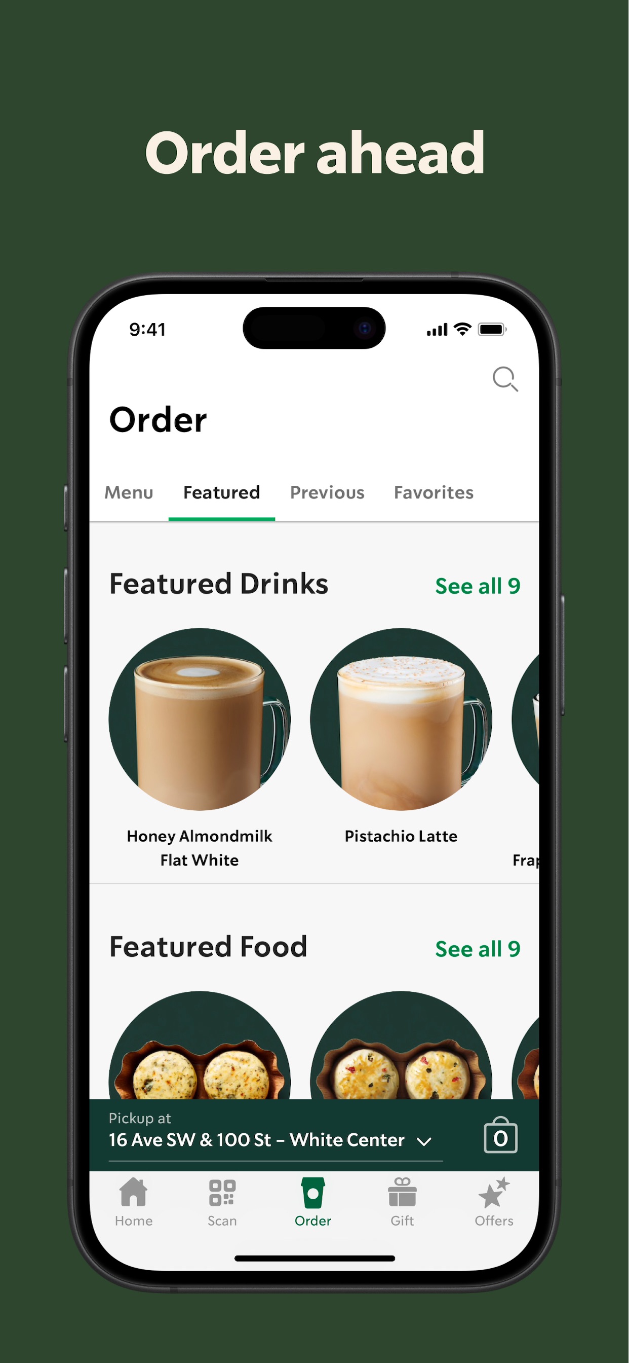 Starbucks screenshot 3