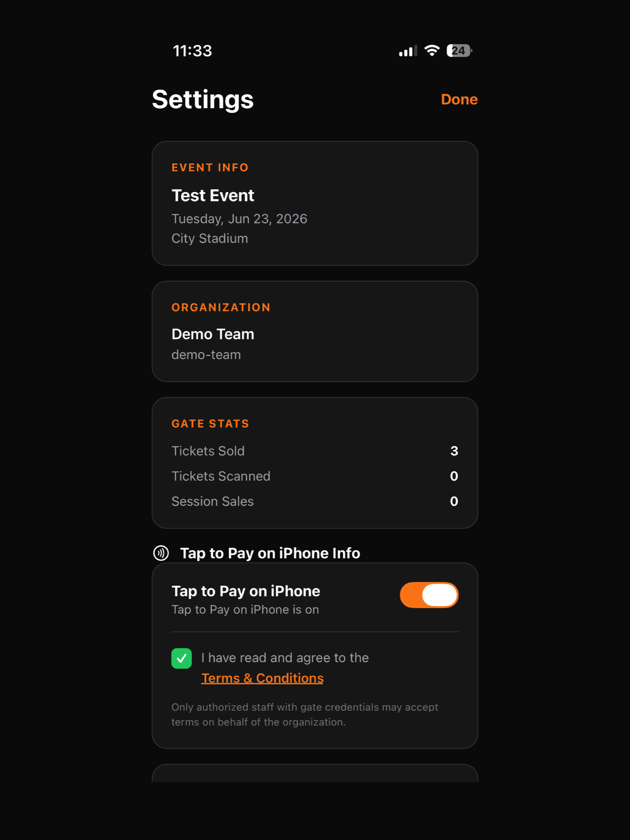 Gameday Tickets screenshot 7
