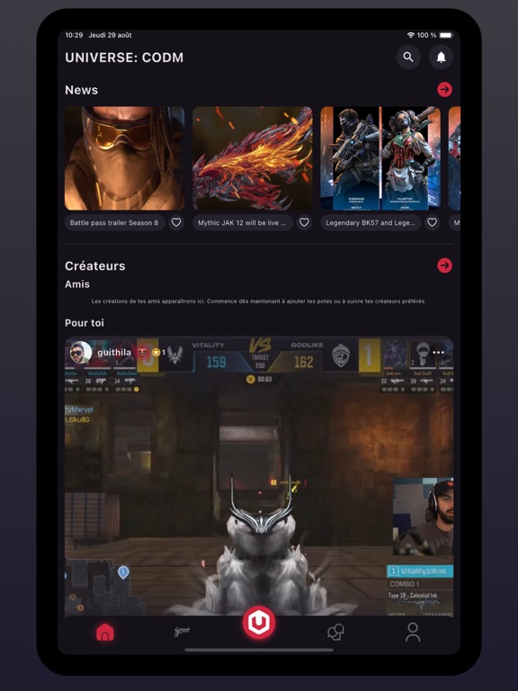 Universe Meta iPad screenshot 2 - Entertainment app