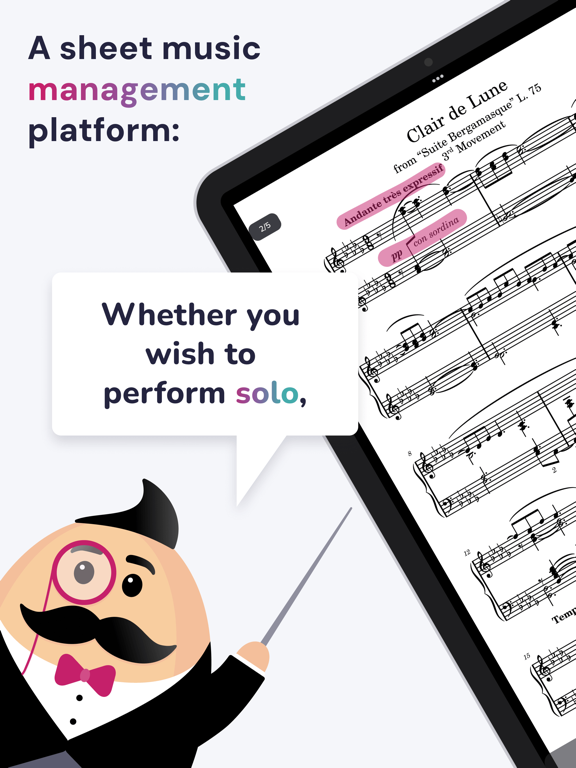 Screenshot #4 pour Maestro Amadeus - Sheet Music