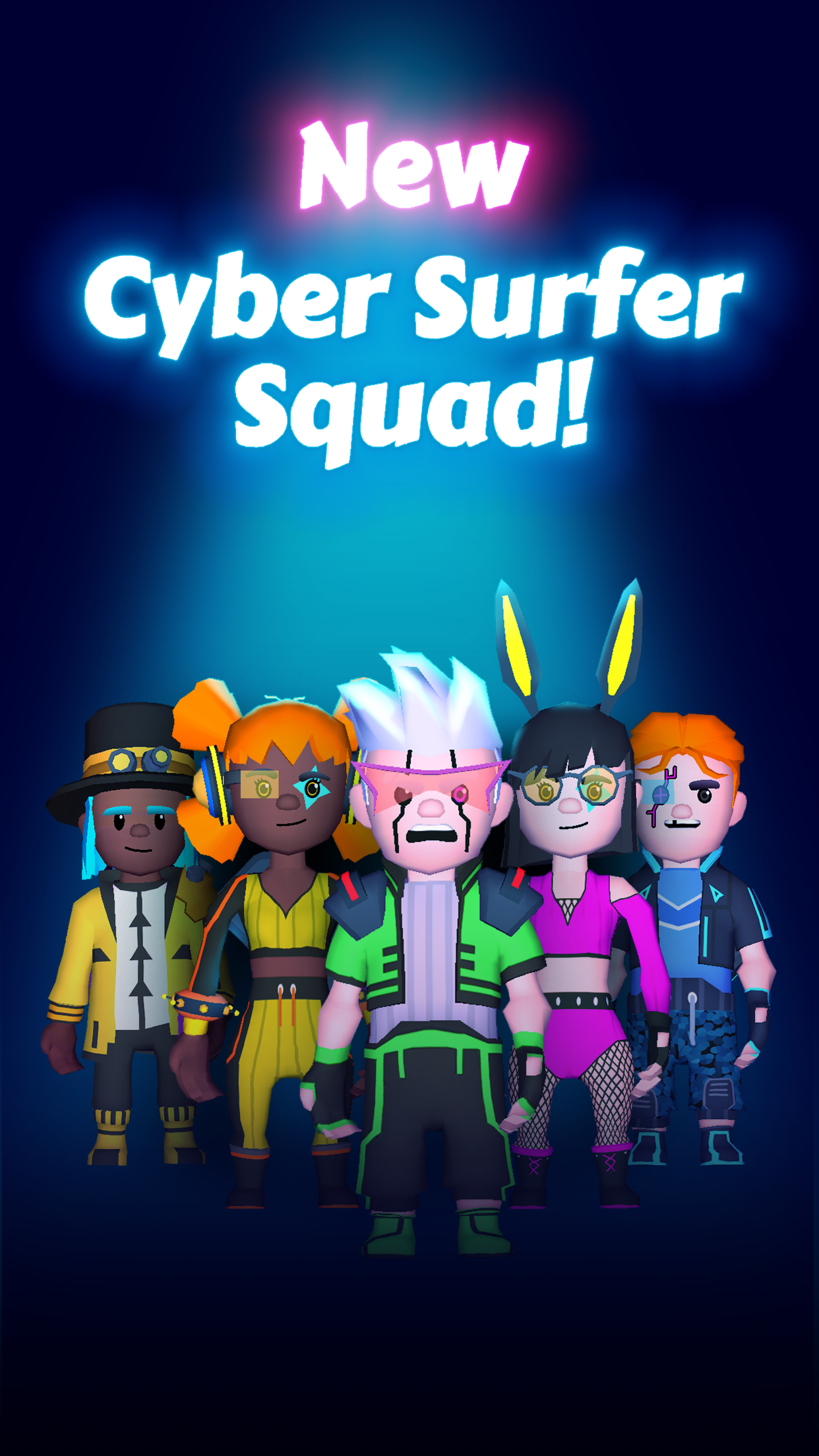 Cyber Surfer: EDM & Skateboard screenshot 5
