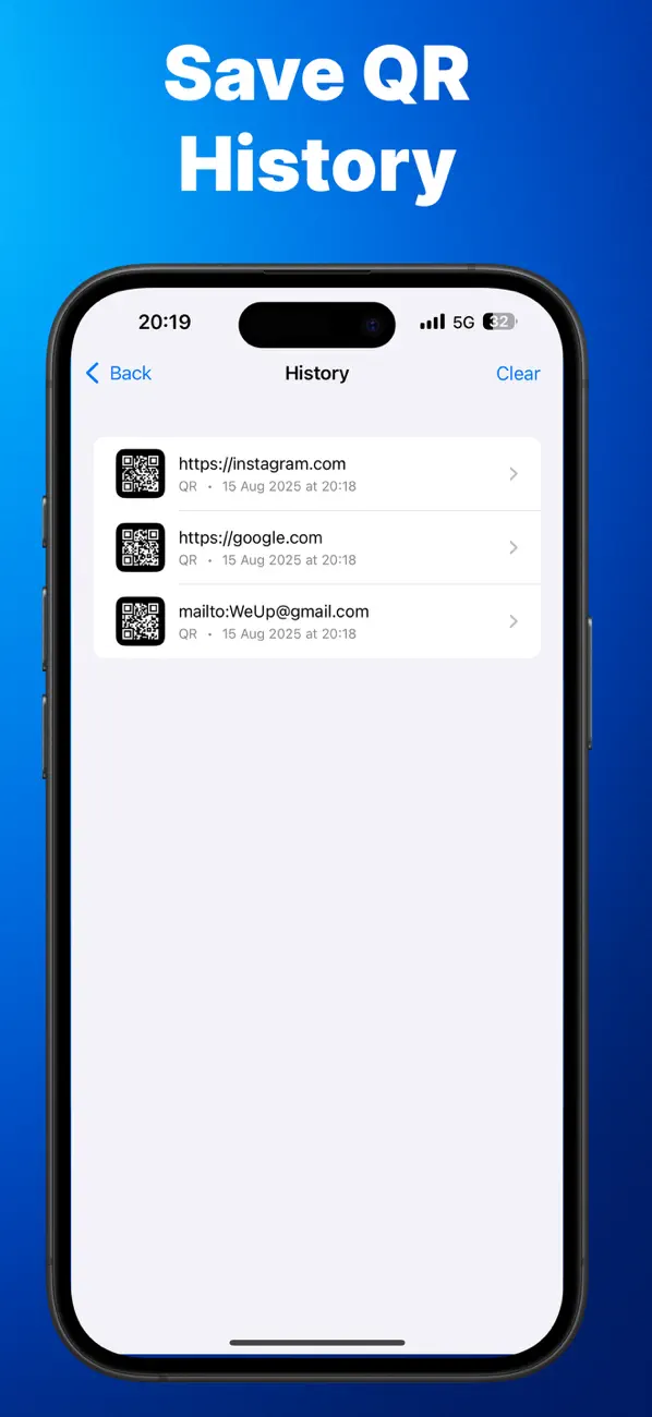 #6. QR Code Reader & Generator + (iOS) Oleh: Revaz Khatiashvili