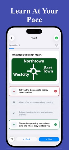 Ontario G1 Practice Tests screenshot