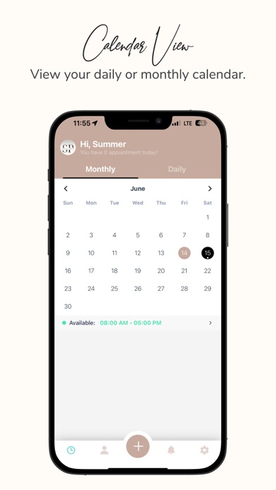 Lellie Beauty Booking Pro Screenshot