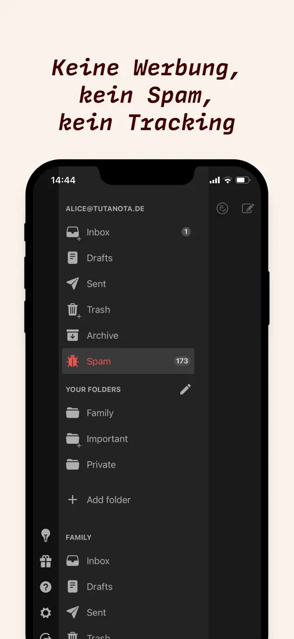Tuta Mail Screenshot 5