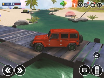 Offroad 4x4 Jeep Driving Sim iPad screenshot