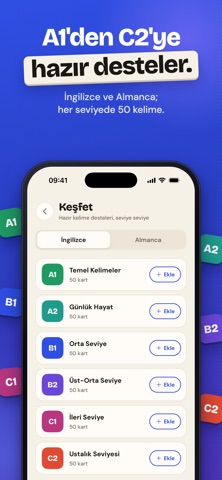 Bildim: Kelime Ezberle Screenshot 5 of 7