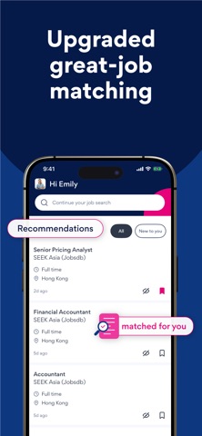 Jobsdb: Jobs & Part-time Work iPhone screenshot 3