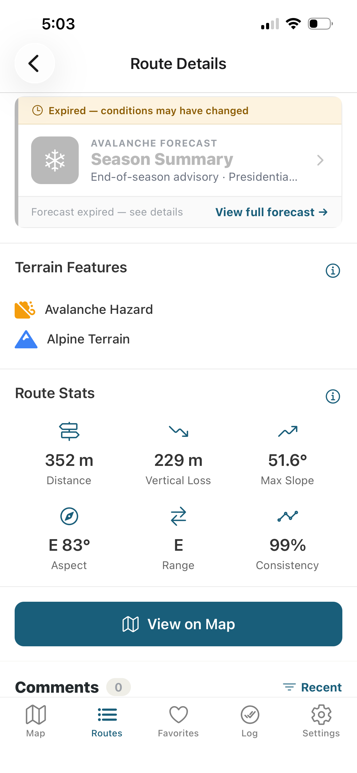 NH Ski Map screenshot 8