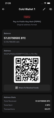 BTC Wallet Tracker Screenshot 6 of 9