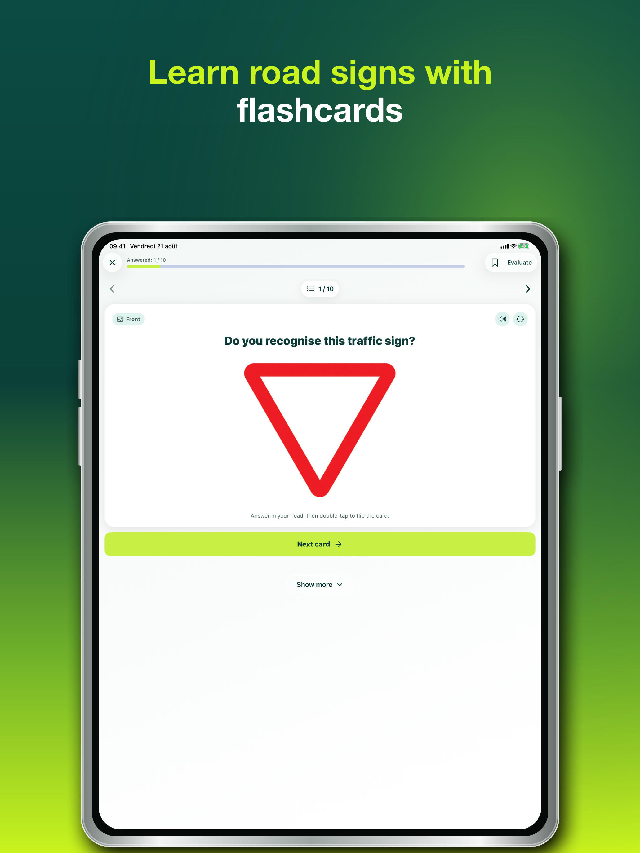 Traffic Signs: Quiz screenshot 20