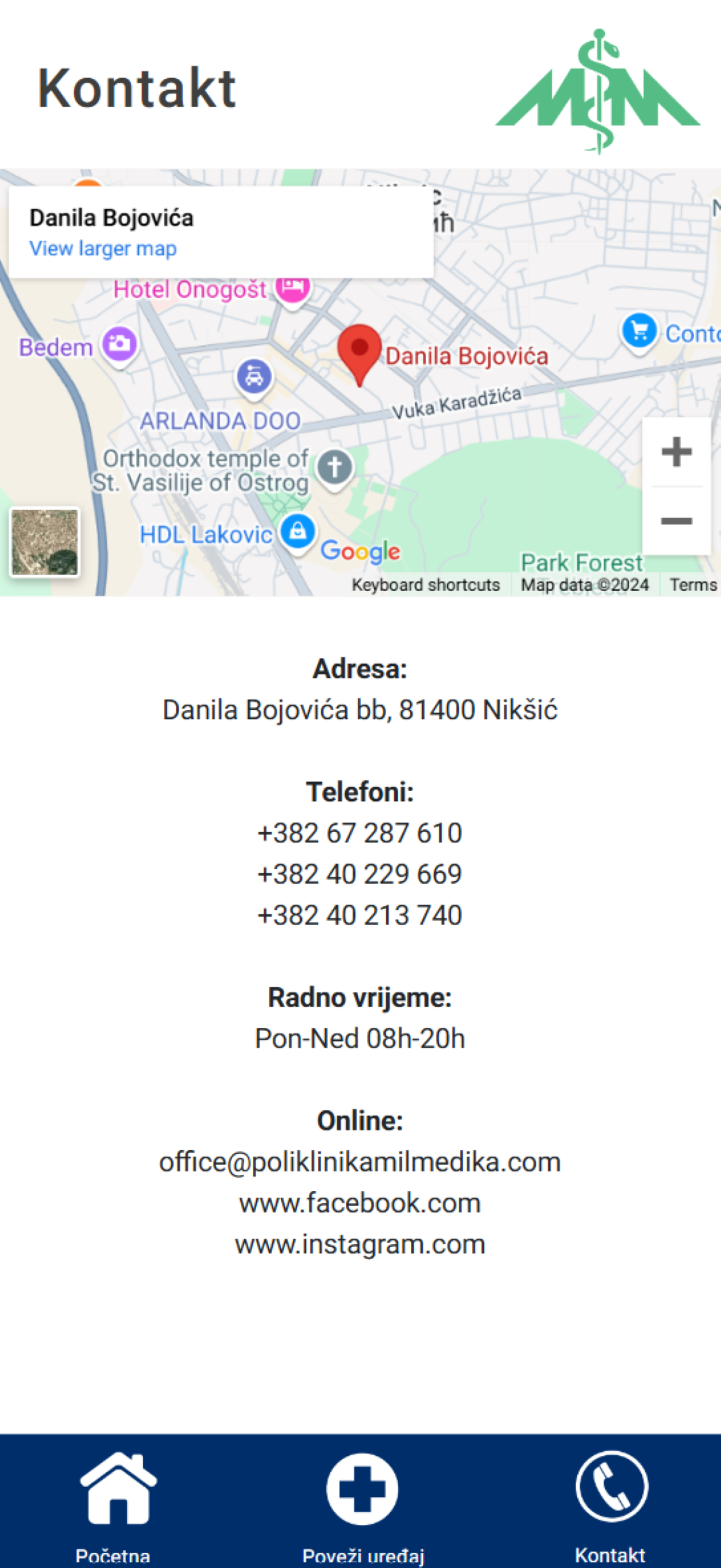 POLIKLINIKA MILMEDIKA