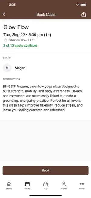 Shanti Glow CA screenshot 3
