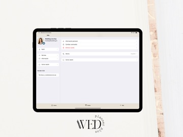 Wed Planner Plus iPad screenshot