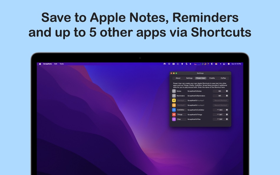 #5. Quick Scrap Note (macOS) 来自: Fong Yee Long