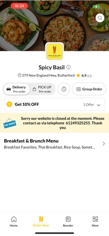 Spicy Basil screenshot