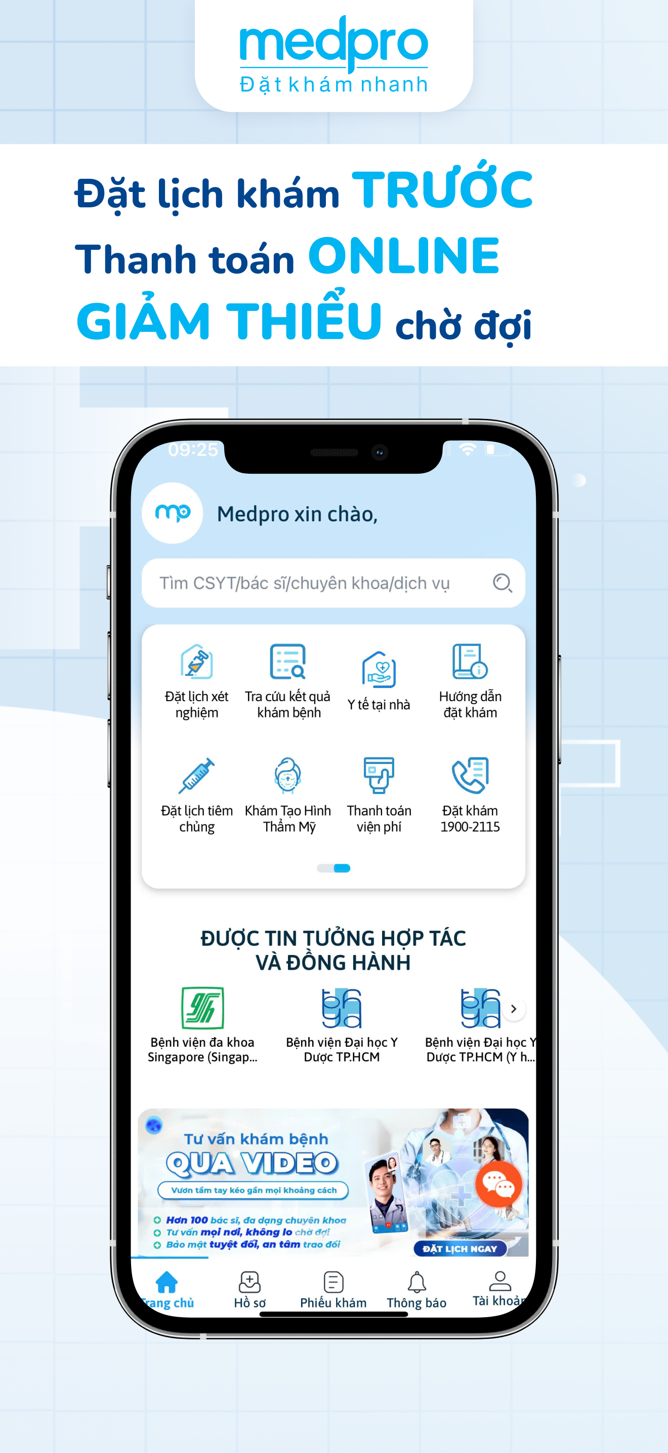 MEDPRO - Đặt Lịch Khám Bệnh