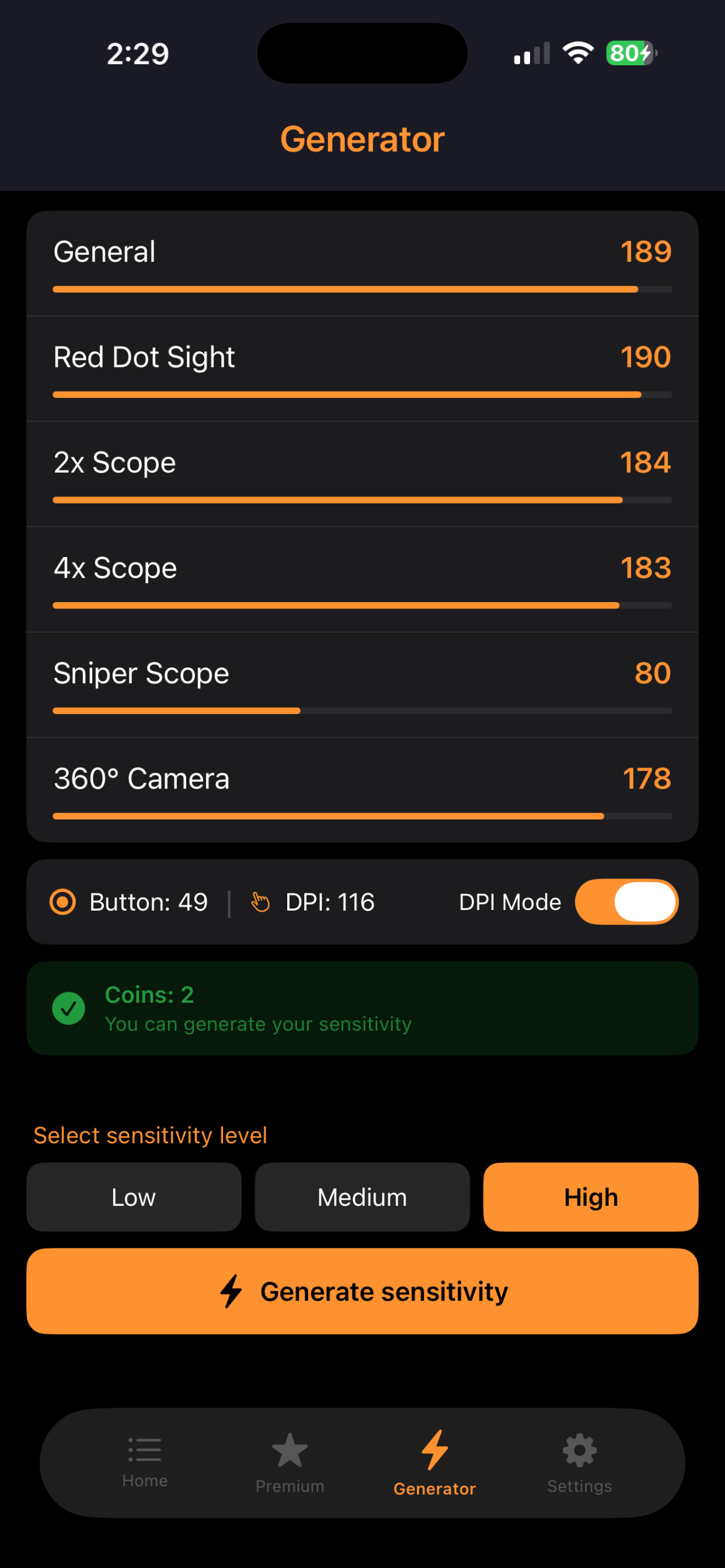 Sensibilidad Pro screenshot 5