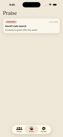 Prayer List App Screenshot 3 of 4