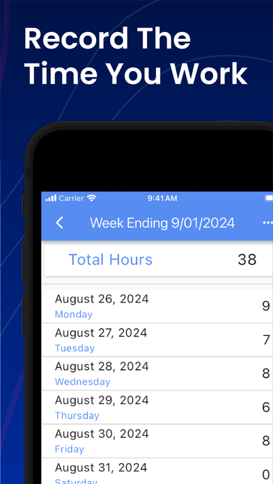 JobDiva MyTime Screenshot