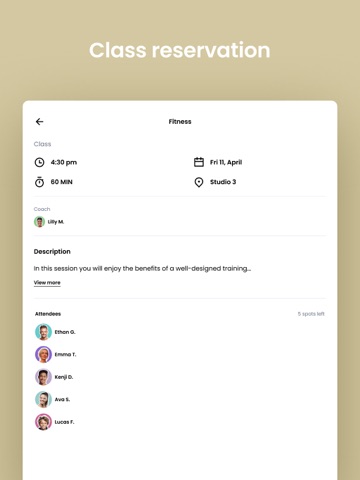 Elite Training Club iPad screenshot