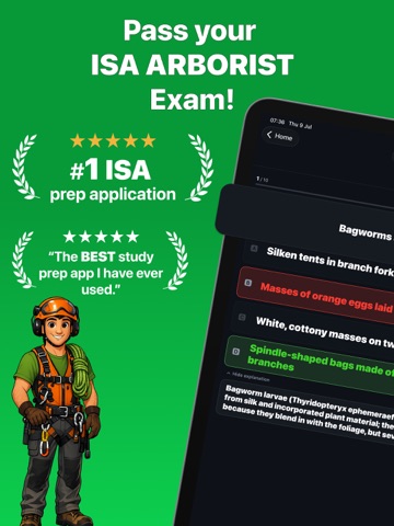 ISA Arborist Exam Prep 2026 iPad screenshot