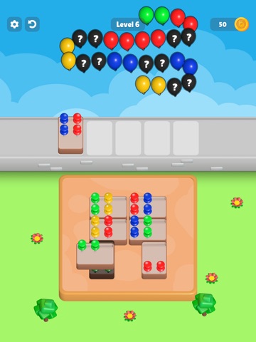 Pop Balloon Rush 3D iPad screenshot
