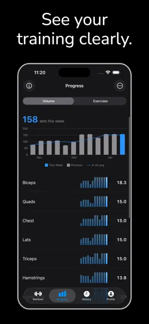 Dial - Workout Tracker screenshot 1